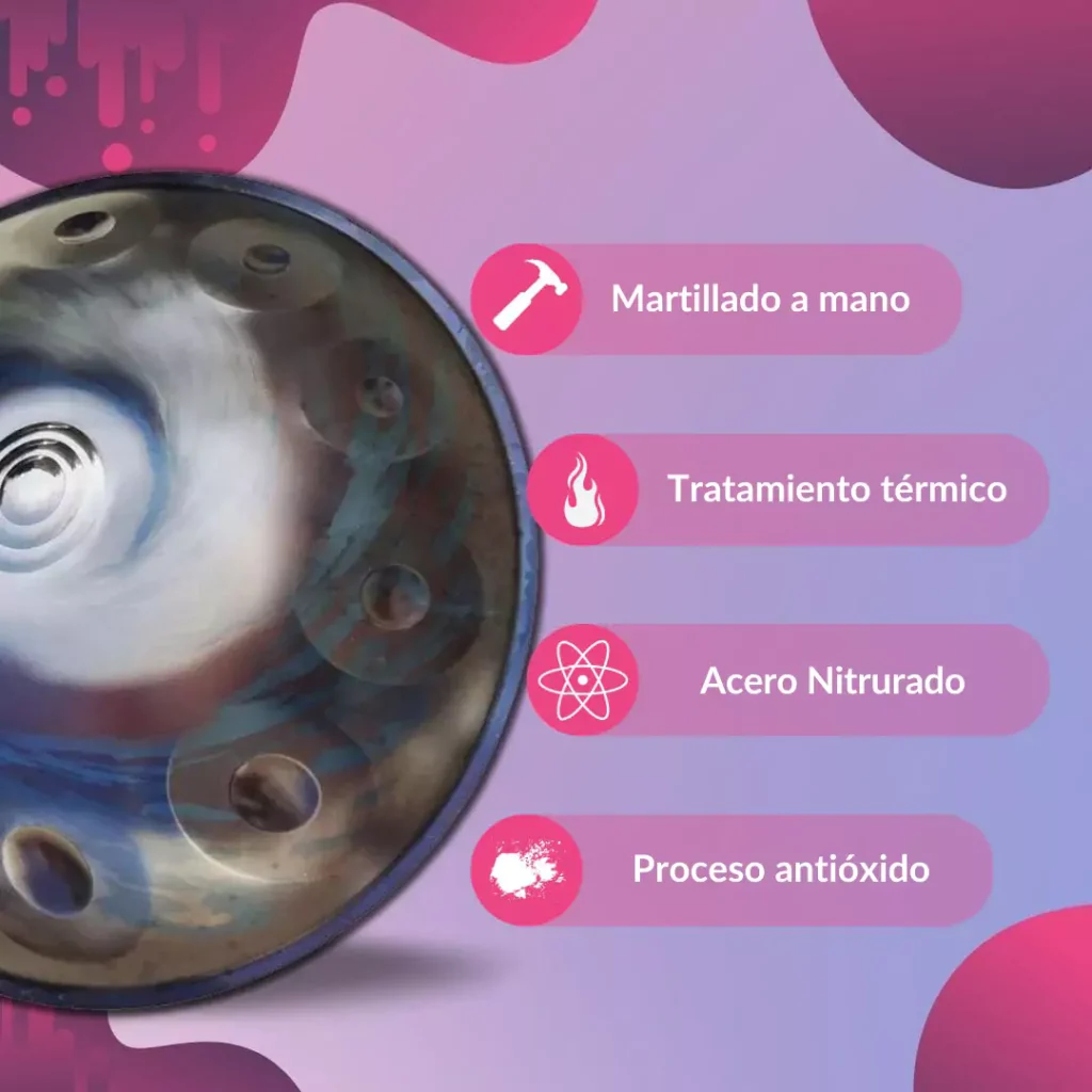 Handpan Celestial – 10 Notas – D (Re) Menor