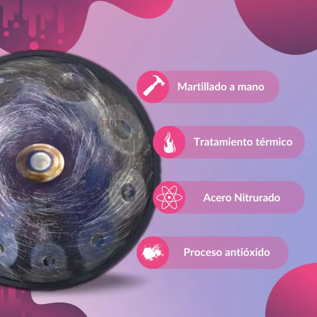 Handpan Supernova – 10 Notas – D (Re) Menor