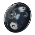 Black Handpan – 10 Notes – D Minor