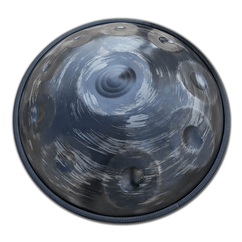 Black Meteor Handpan – 10 Notes – D Minor