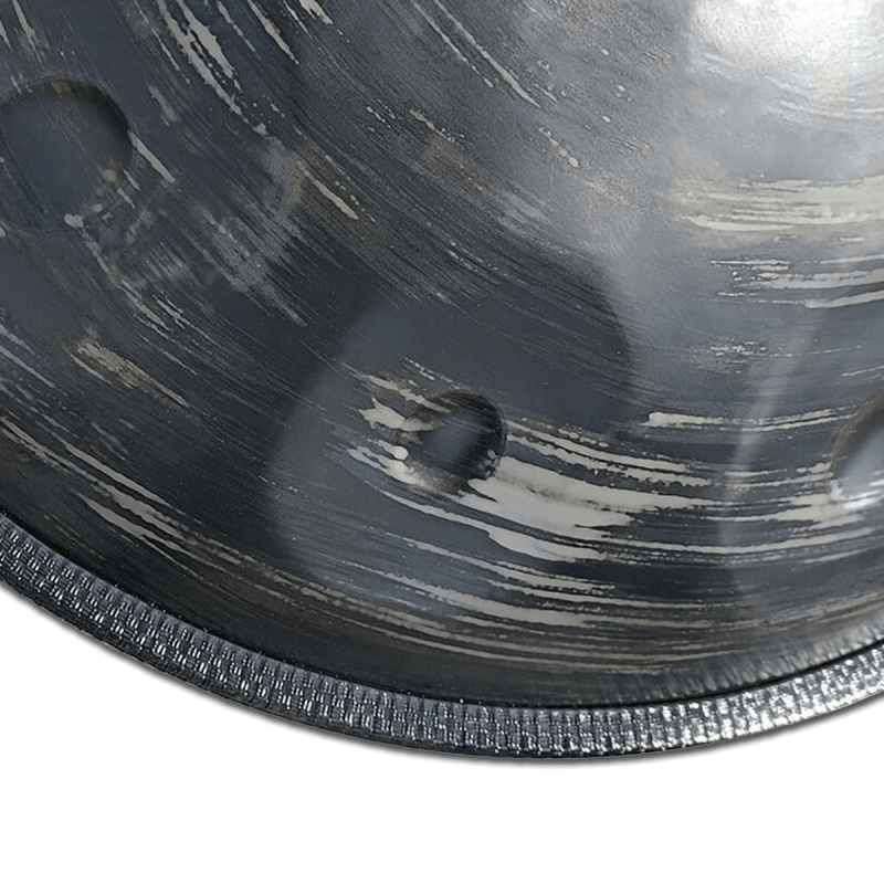 Black Meteor Handpan – 10 Notes – D Minor