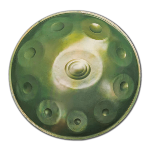 Handpan 10 Notes - Emerald Shell - D Minor 