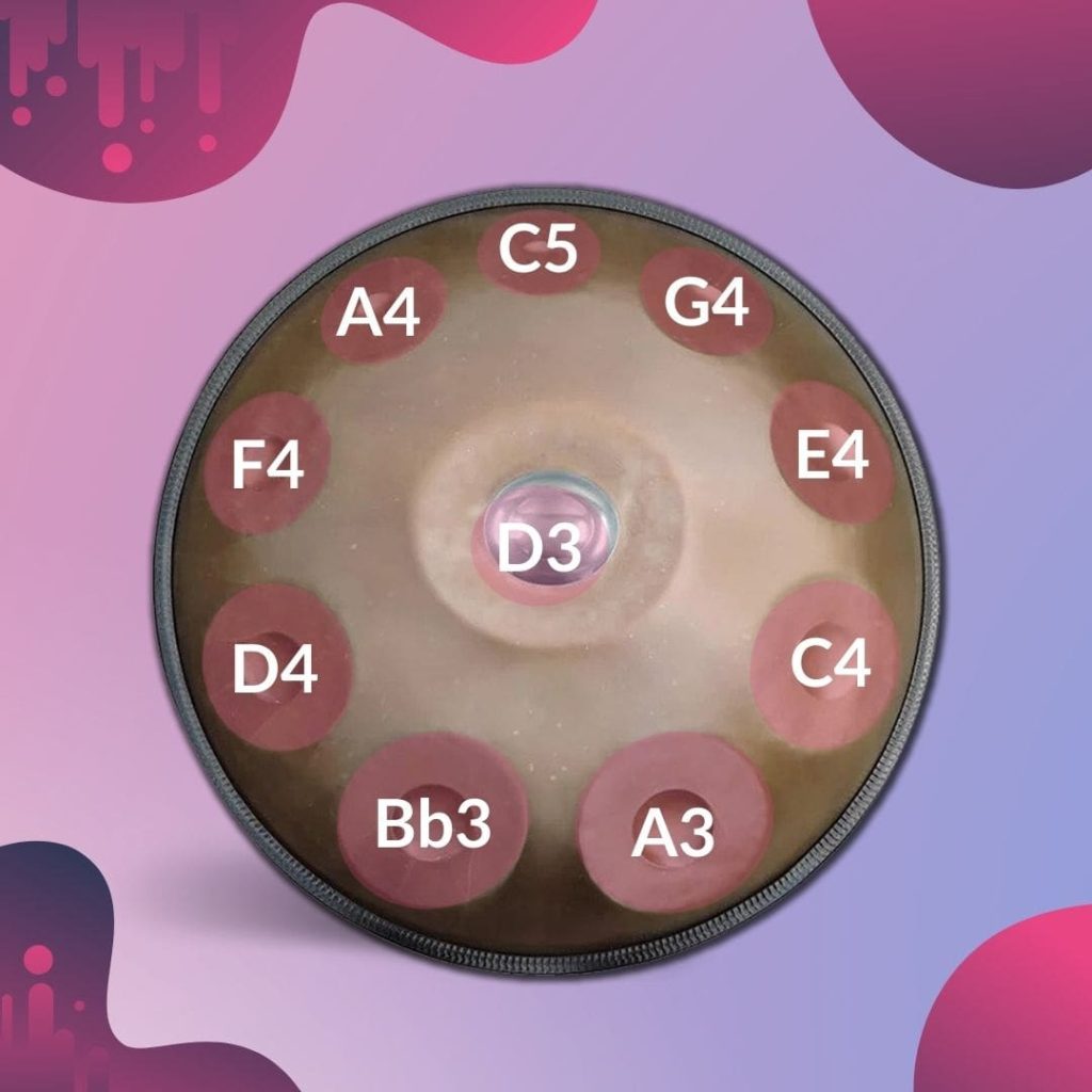 SandStorm Handpan – 10 Notes – D Minor