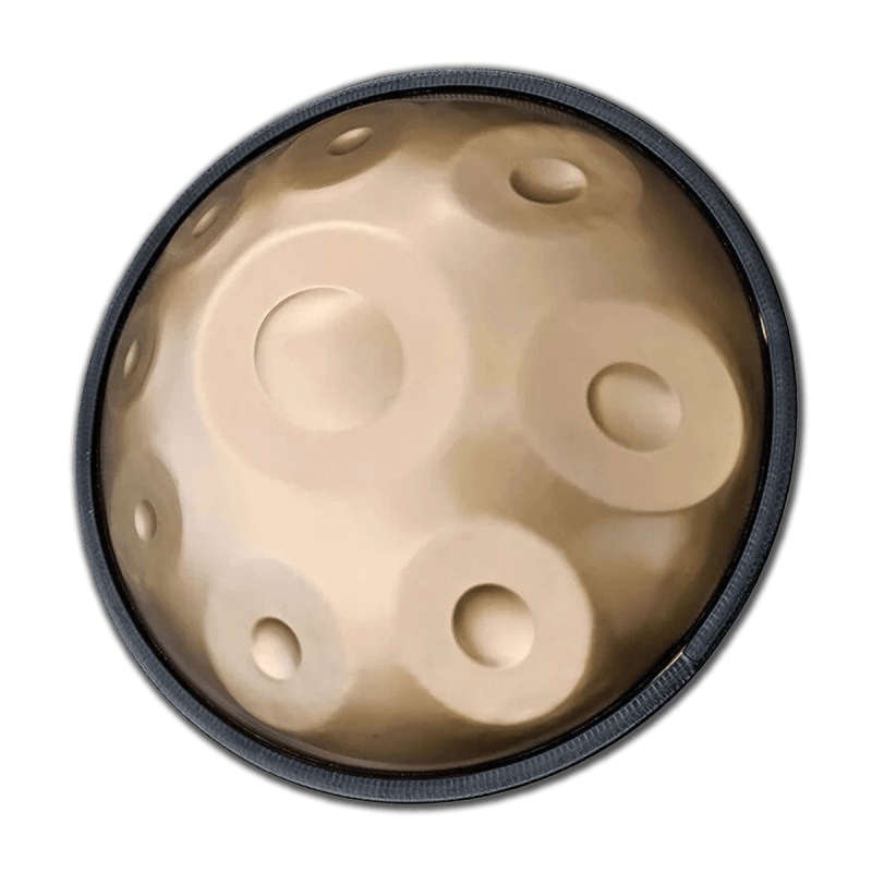 Mini Golden Handpan  9 Notes G Minor