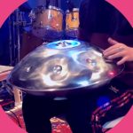 Silver Coloured Handpan – 10 Notes – D Kurd