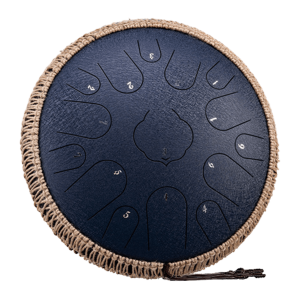 Steel Tongue Drum Carbon Steel 15 notes 36cm – C Major – 11 colours