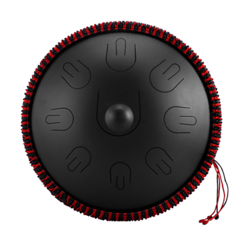 Steel Tongue Drum 9 notes 38cm Carbon Colour – D Kurd
